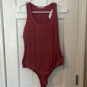 Race Back Bodysuit Tank